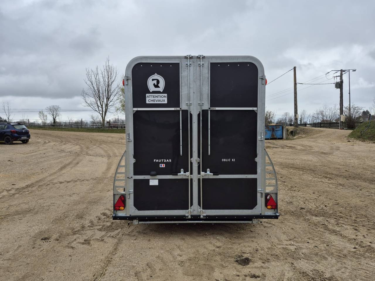 Horse trailer Fautras Oblic X2 2 Stalls 2026 New