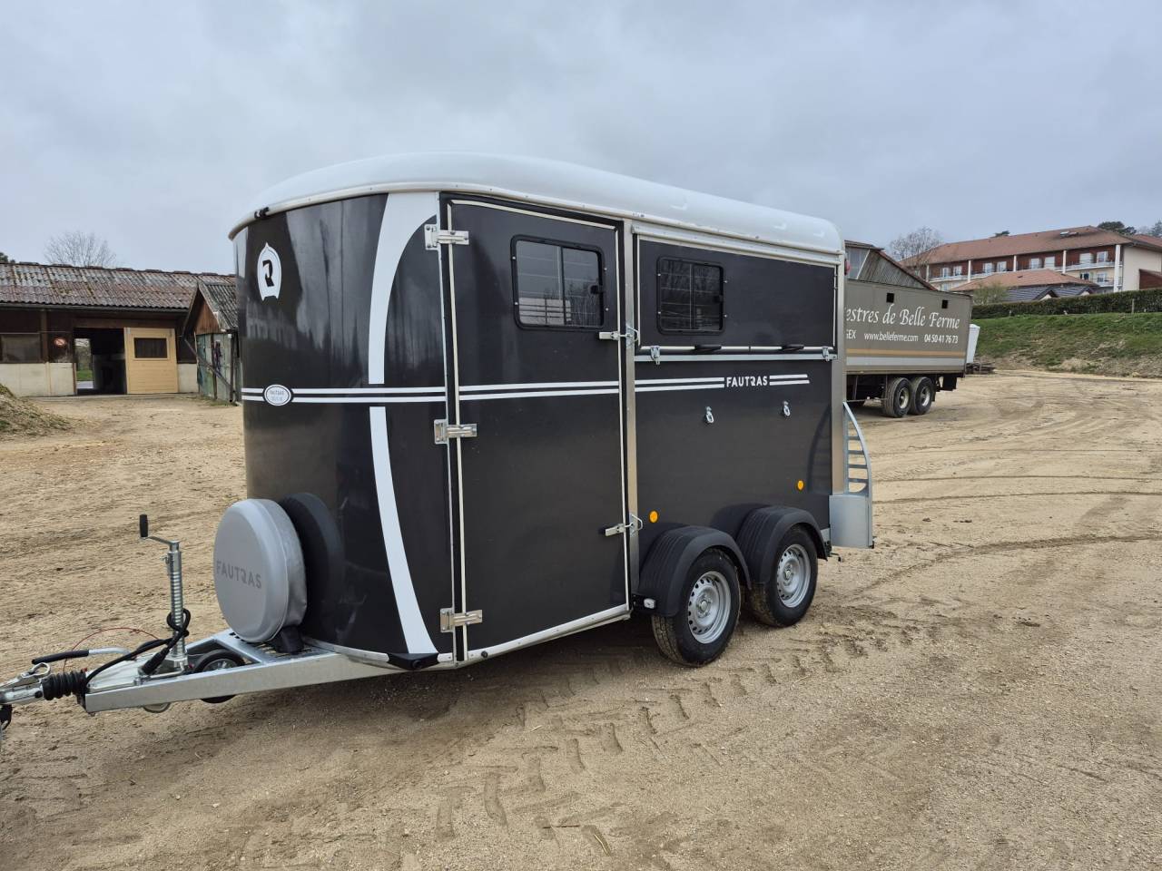 Horse trailer Fautras Oblic X2 2 Stalls 2026 New