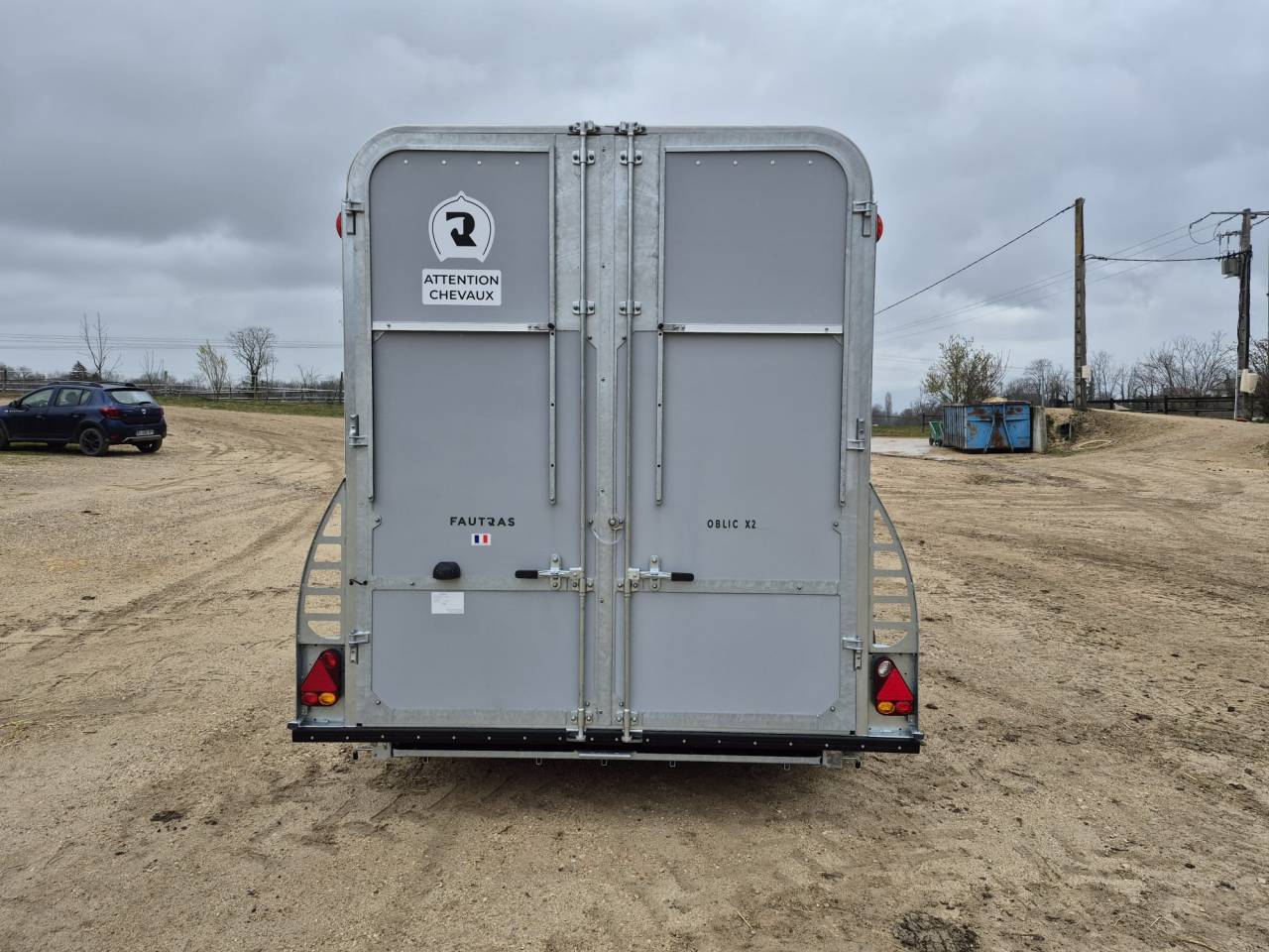 Horse trailer Fautras Oblic X2 2 Stalls 2026 New