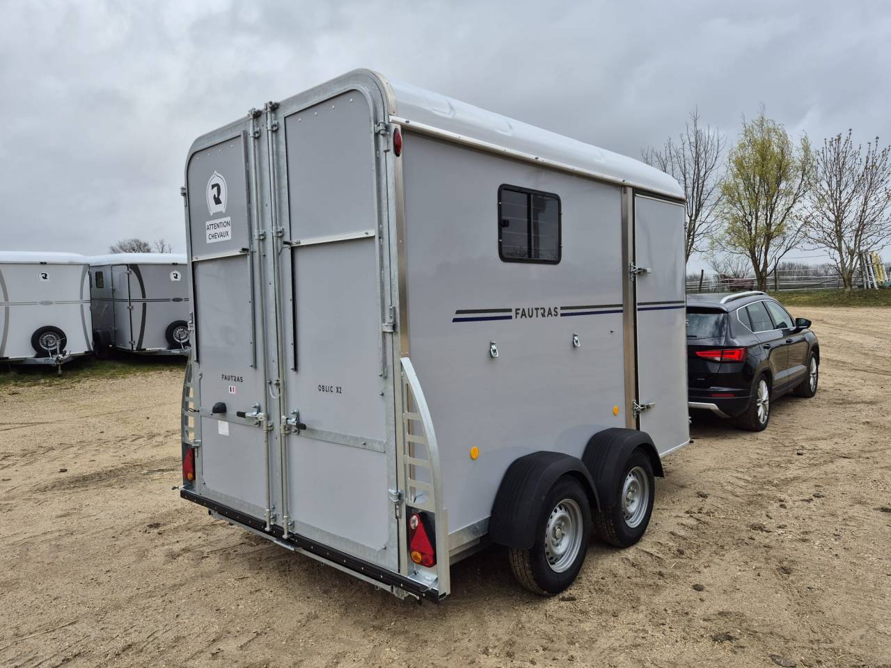 Horse trailer Fautras Oblic X2 2 Stalls 2026 New
