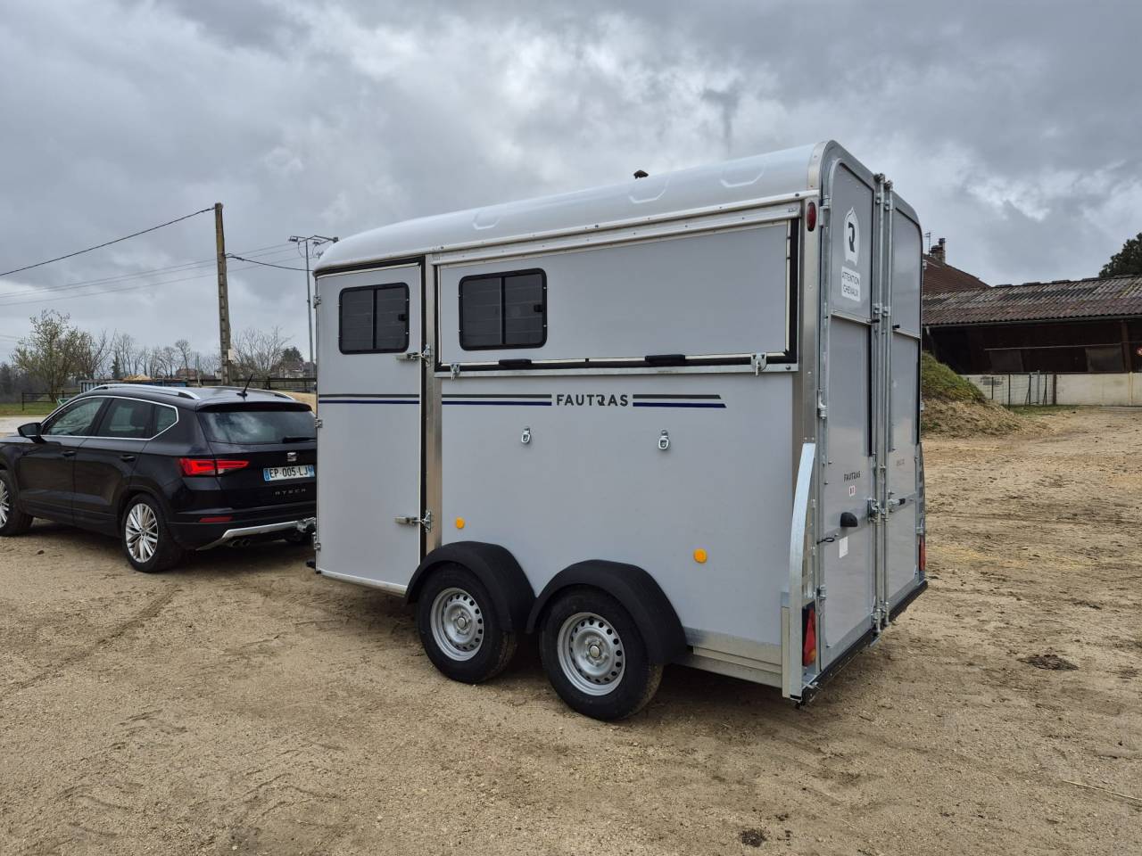 Horse trailer Fautras Oblic X2 2 Stalls 2026 New